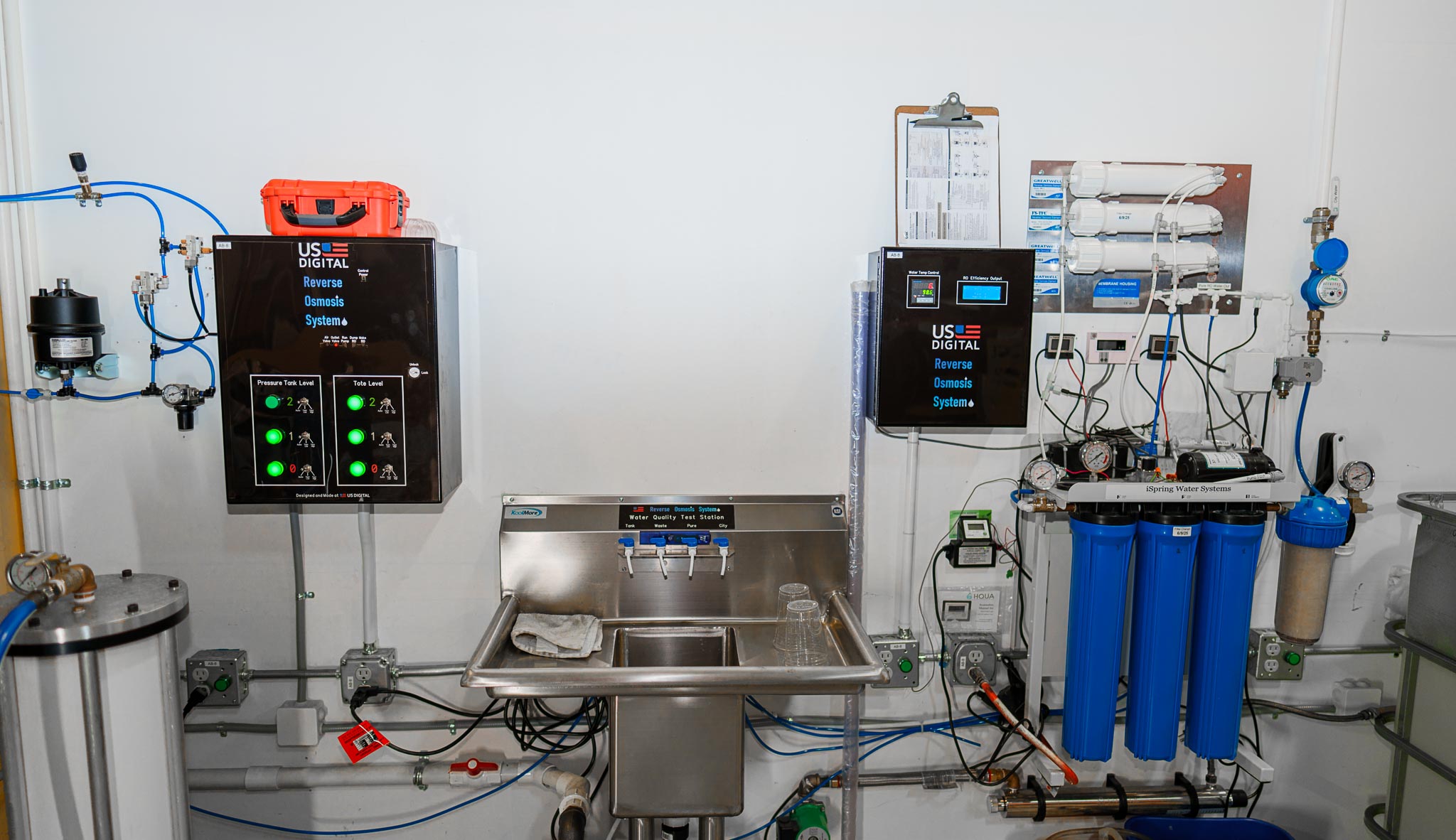 Reverse Osmosis System at US Digital