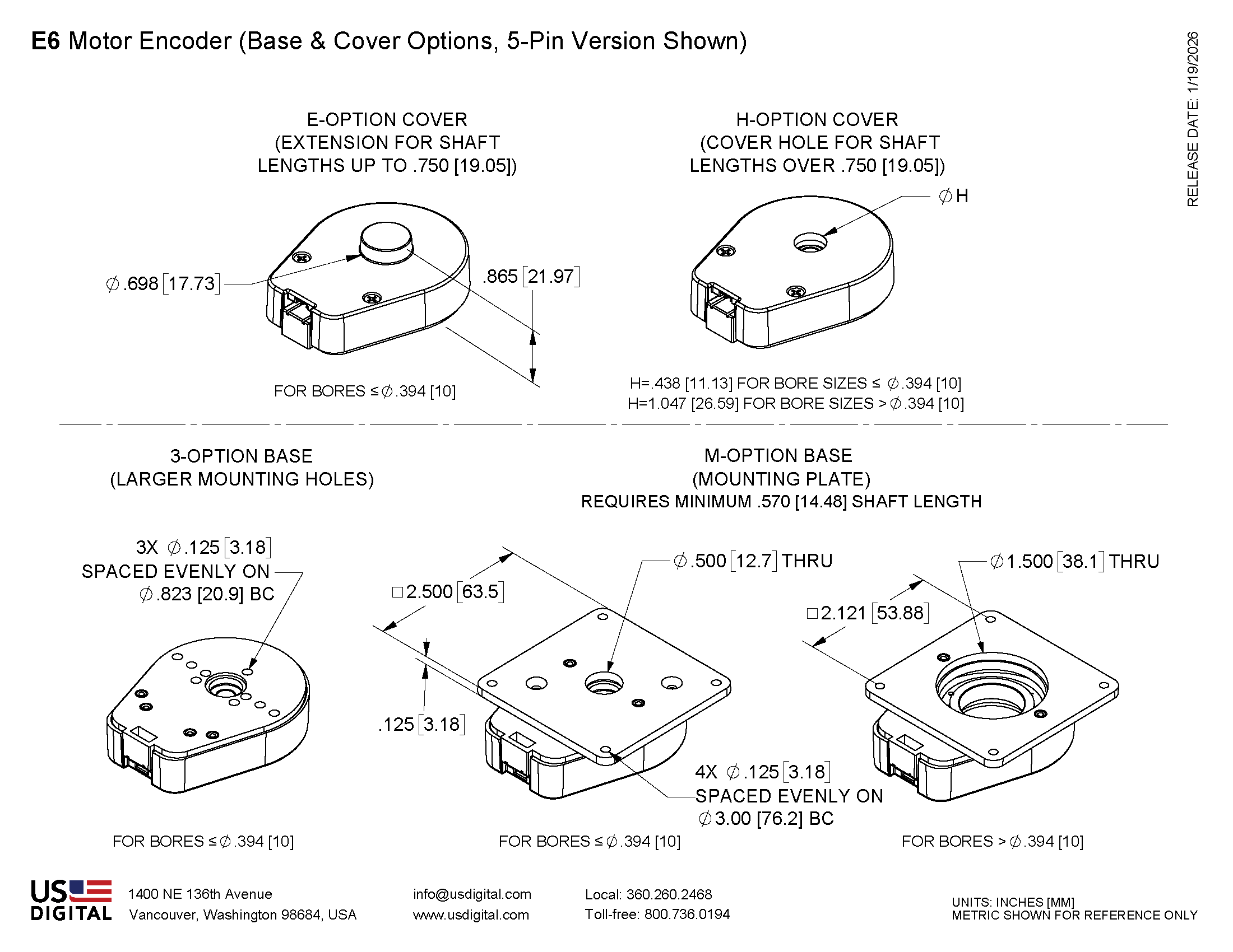 E6 Base And Cover Options Mech Drawing Mechanical Drawing